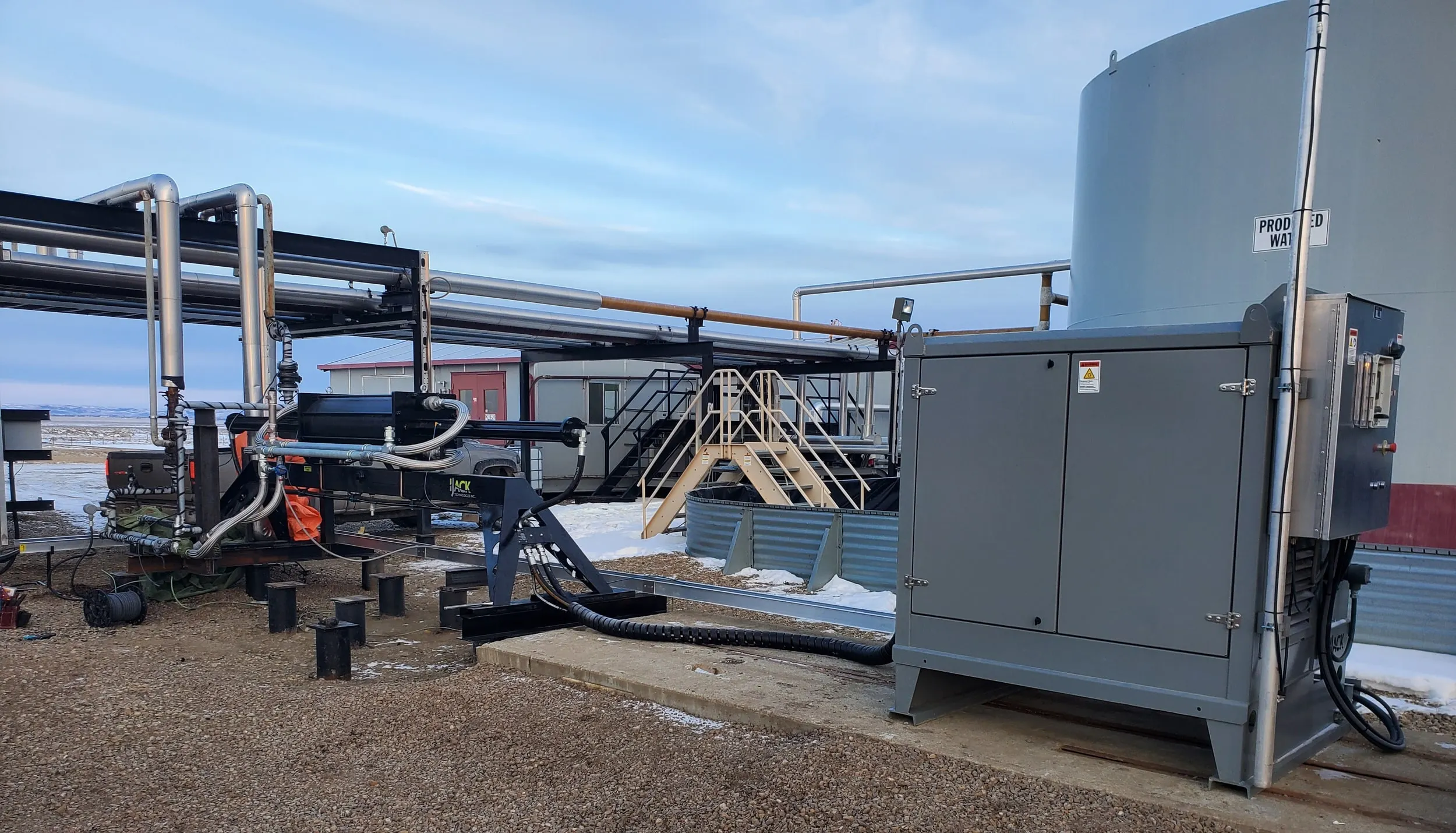 VRU vapour recovery unit gas compressor